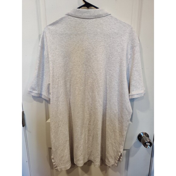 Men's Polo Ralph Lauren Short Sleeve Polo Shirt Heather Gray XXL - Picture 3 of 6